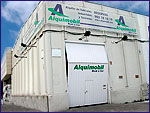 fotografia de la oficina de alquiler de vehiculos